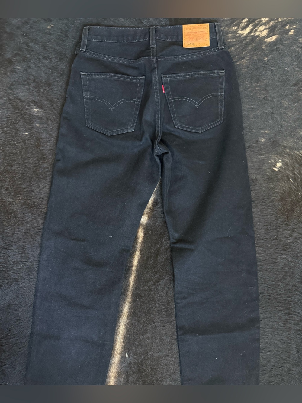Levi’s Black Straight-Leg Jeans